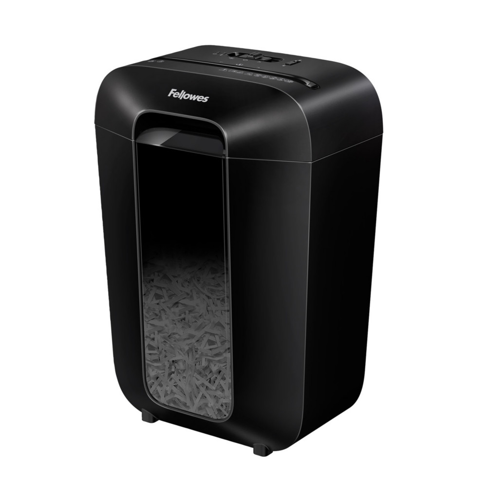 Fellowes Destructeur de documents Powershred LX70 coupe croise DIN P4 - 11 feuilles - Corbeille 18L - Noir