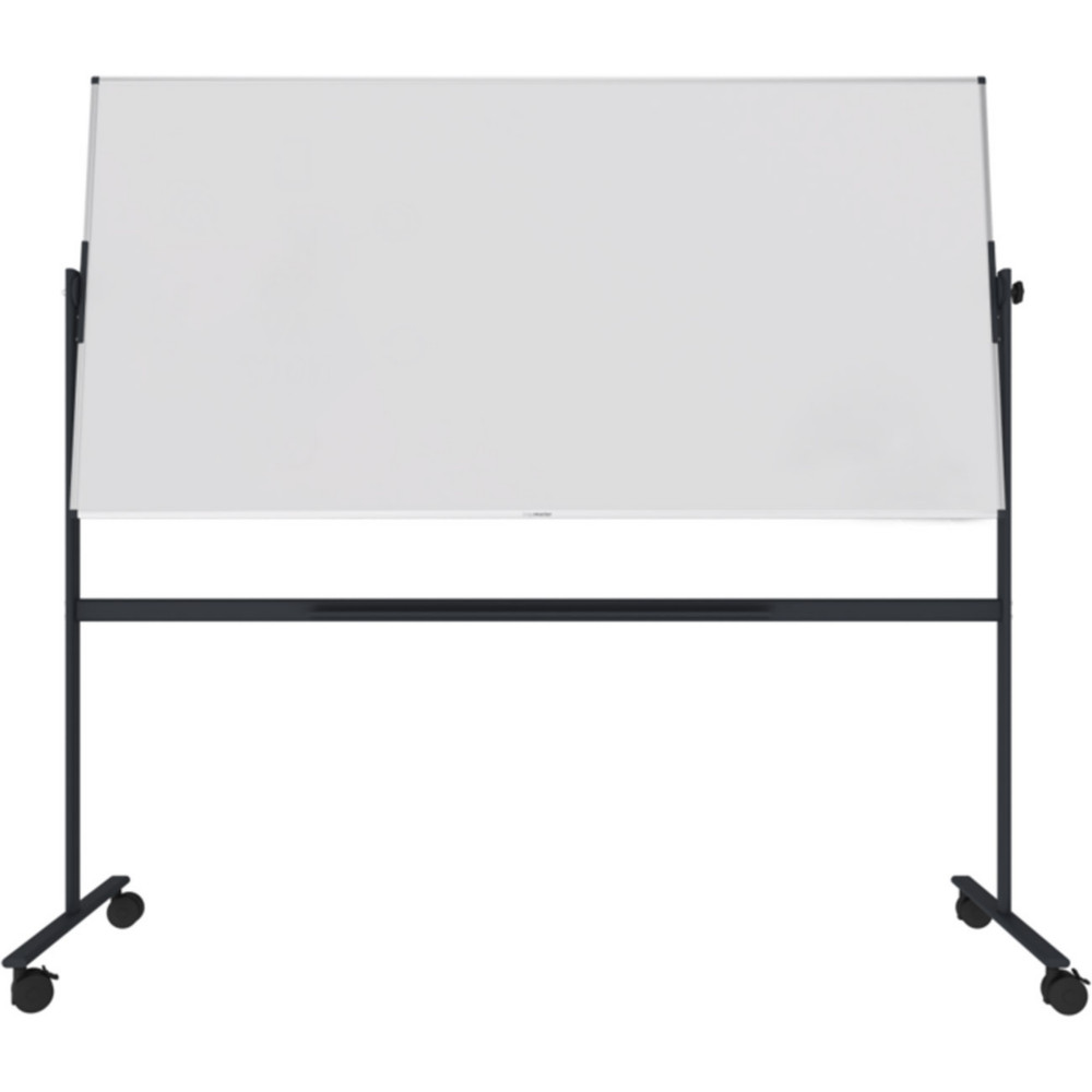 Legamaster Tableau blanc rotatif Unite - Surface magntique - Cadre Aluminium - L.200 x H.100 cm