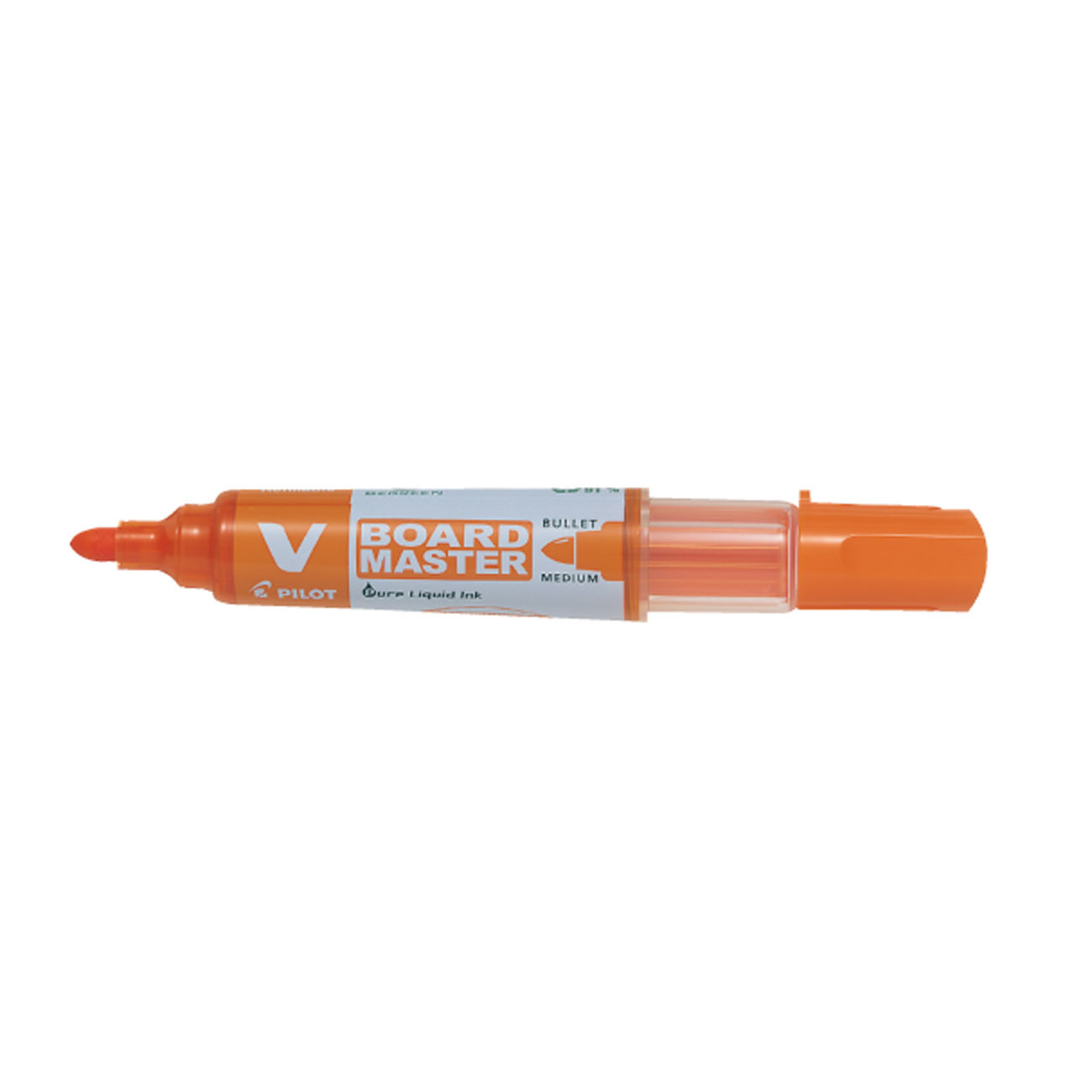 Pilot Begreen Marqueur pour tableaux blancs V Board Master Begreen - pointe 2.3 mm - Orange