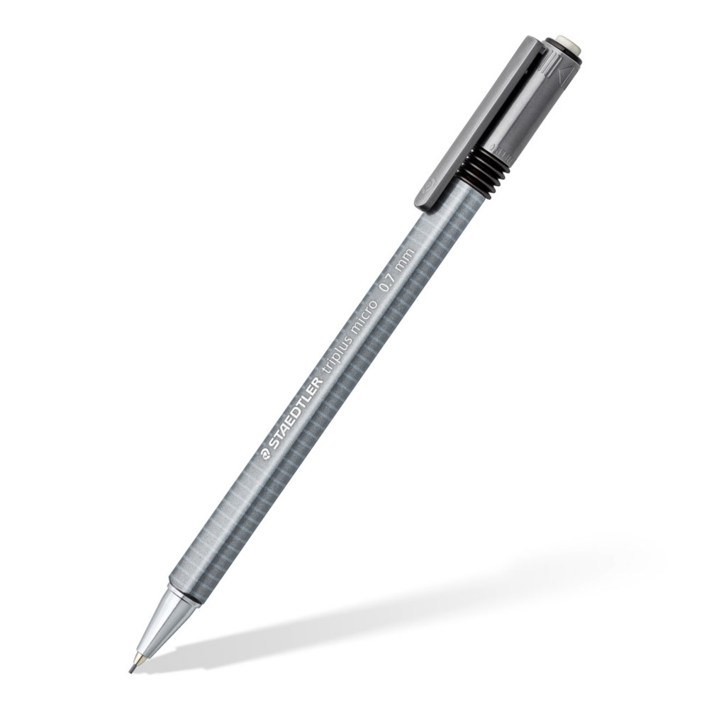 Staedtler Triplus Micro, porte-mines, mine B de 0,7mm, corps gris