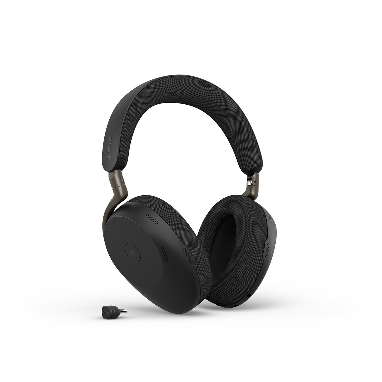Jabra Evolve3 85 MS Duo Casque sans fil Bluetooth + Dongle USB-C + Socle de recharge - Noir