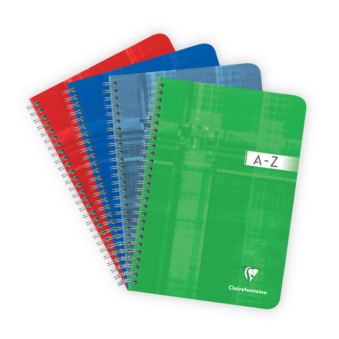 Clairefontaine Répertoire à spirales 15 x 21 cm - 180 pages -90g - Quadrillé 5x5