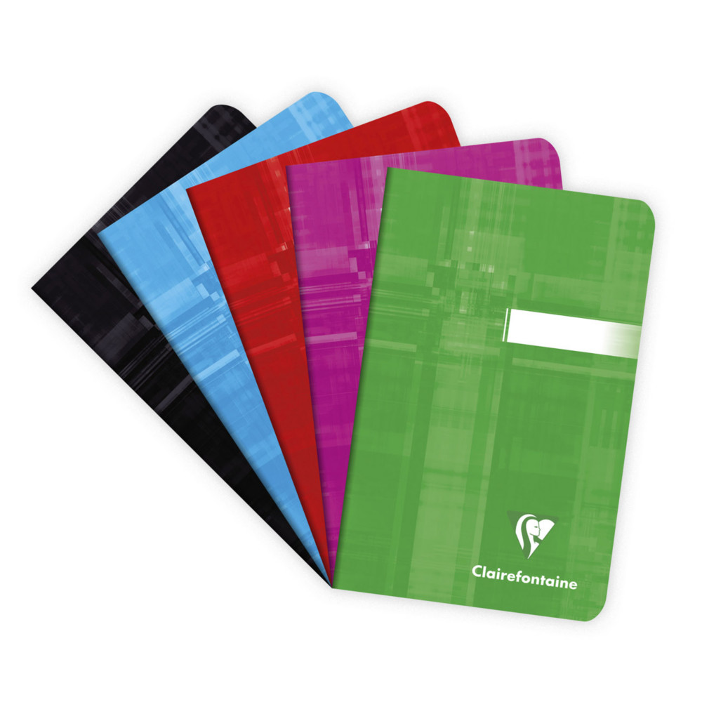 Clairefontaine Carnet piqre 9 x 14 cm, 96 pages 90 g/m , petits carreaux 5x5