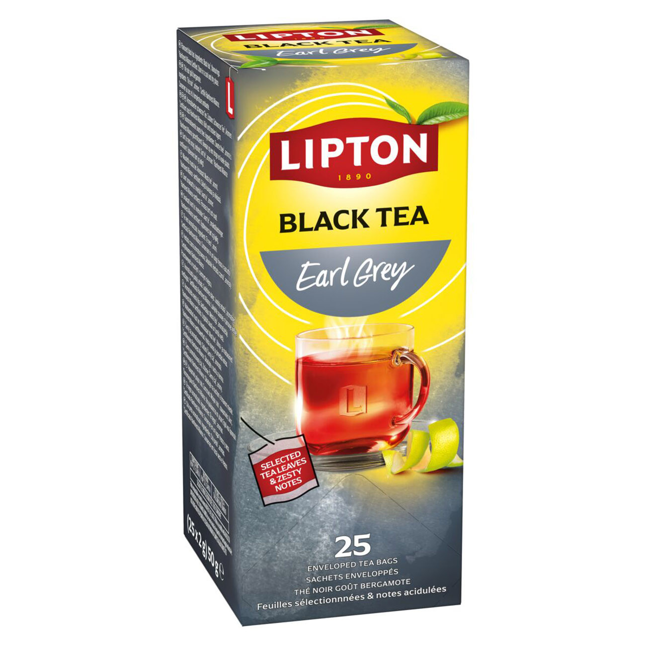 Lipton Feel Good Selection Thé Earl 25 sachets - vue 2