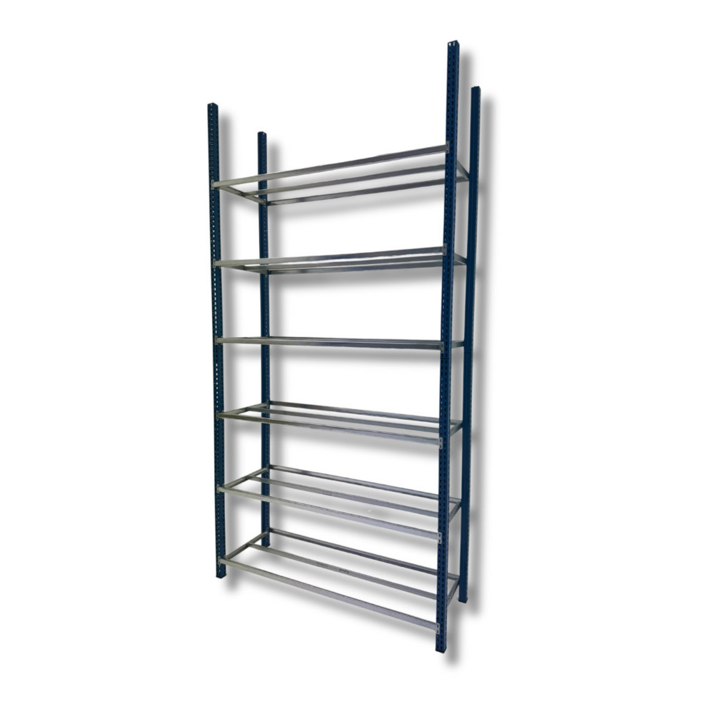 Rayonnage archives Archiva - Simple face - L. 103 x P. 35 cm - Elment Dpart - Bleu