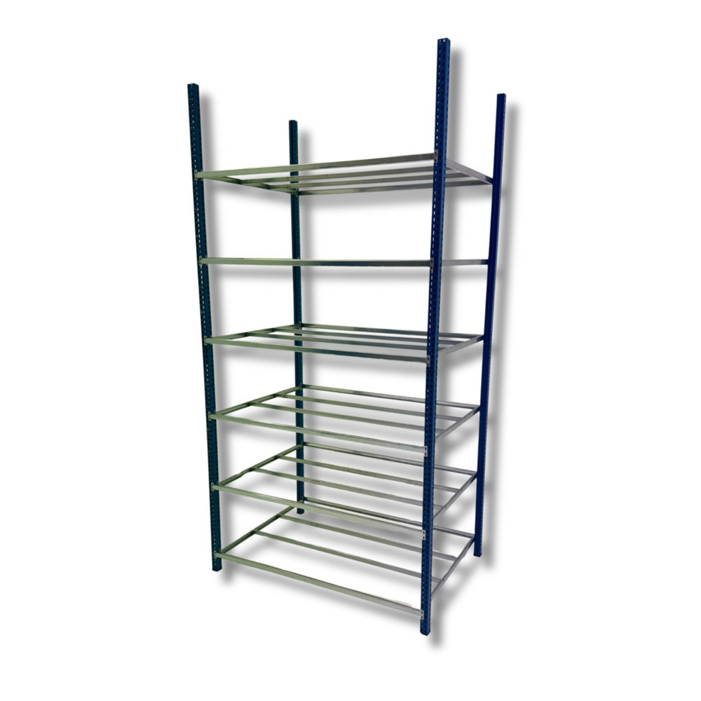 Rayonnage archives Archiva - Double face - L. 100 x P. 70 cm - Elment Suivant - Bleu