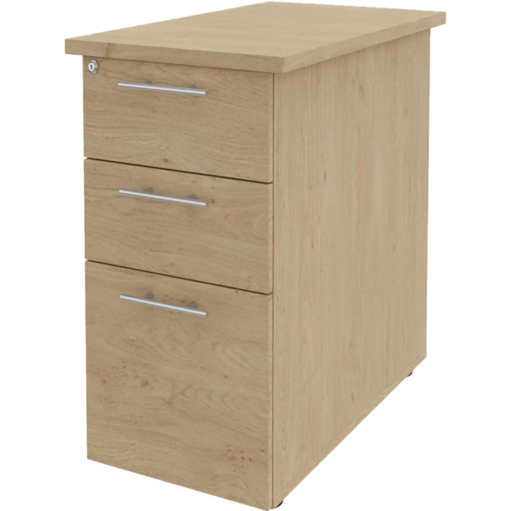 Caisson hauteur bureau Axiome - L.47,5 x H.72,5 x P.60 cm - Chne