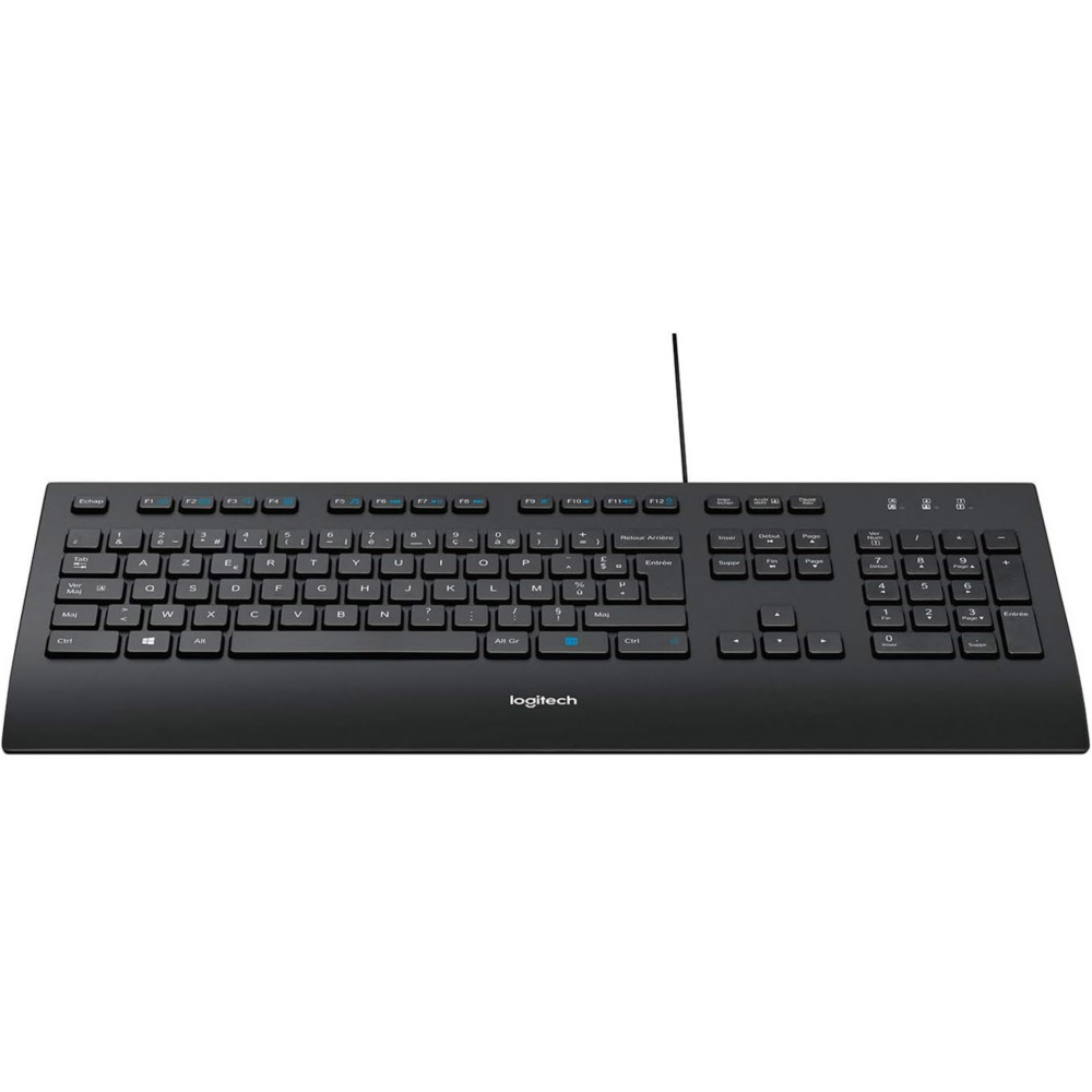 Logitech Clavier filaire K280e USB-A - Noir