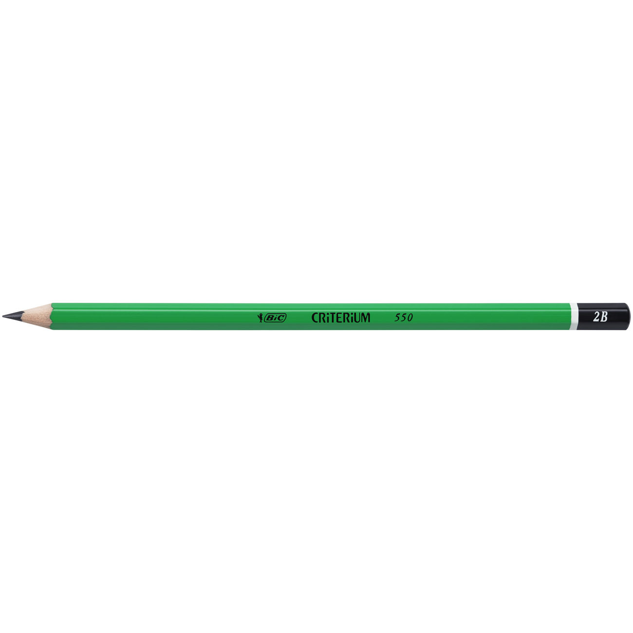 BIC Criterium 550 Crayons papier mine 2B Boîte de 12
