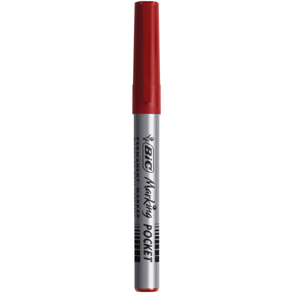 BIC Marking Fine ECOlutions Marqueur permanent pointe ogive fine - Rouge