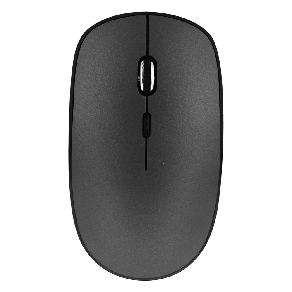 TNB Souris sans fil ambidextre rechargeable silencieuse Rubby - Noir