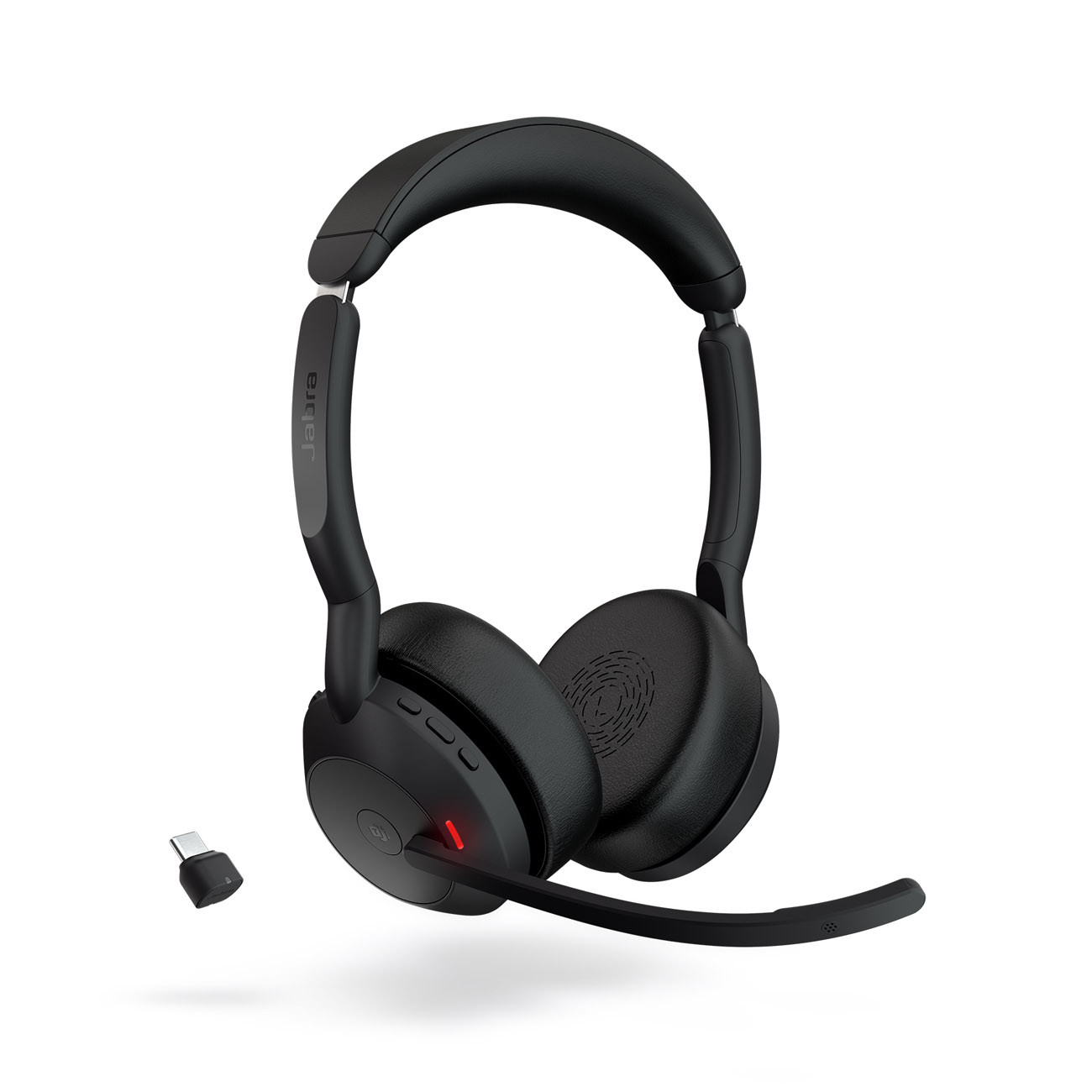 Jabra Evolve2 55 MS Duo Casque sans fil Bluetooth + Dongle USB-C