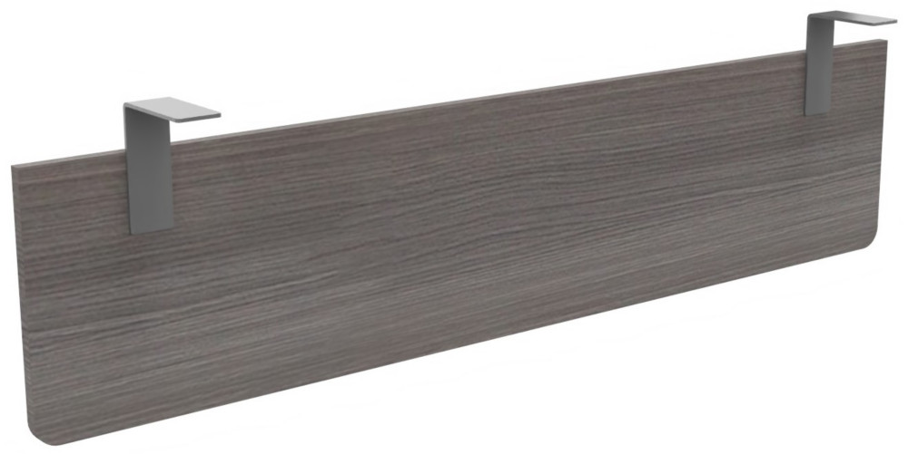 Voile de fond E-Link / Biospace pour bureau L.160 cm - Cdre - Fixations Aluminium