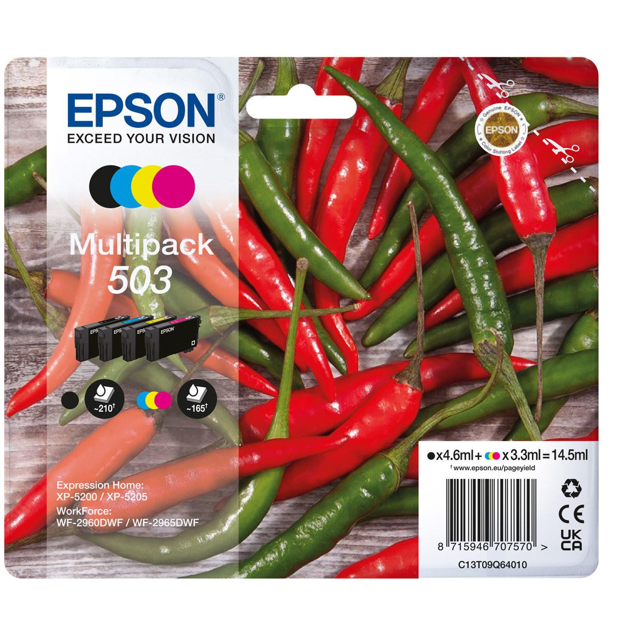 Epson Multipack Piment 503 - vue 8