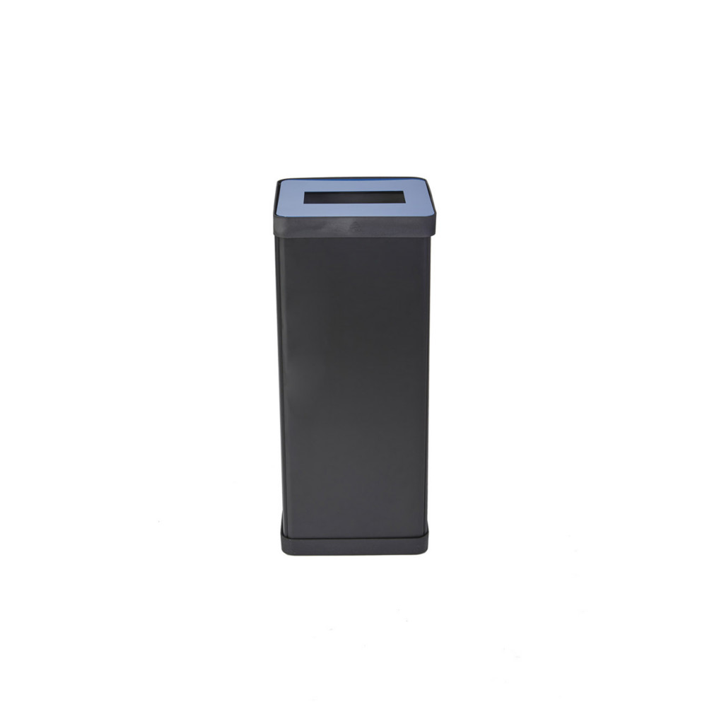 Alba Poubelle de tri slectif pour le recyclage du papier 50L - Bleu corps noir