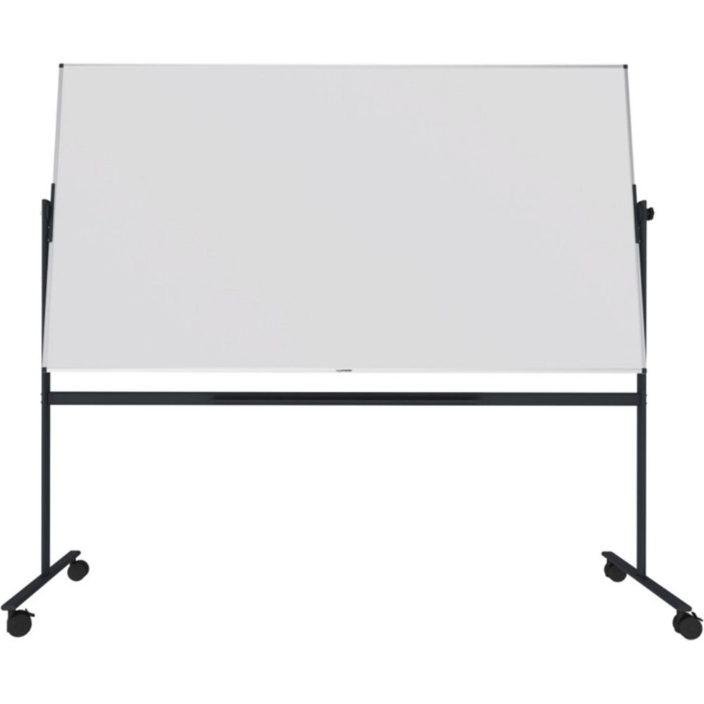 Legamaster Tableau blanc rotatif Unite - Surface magntique - Cadre Aluminium - L.220 x H.120 cm