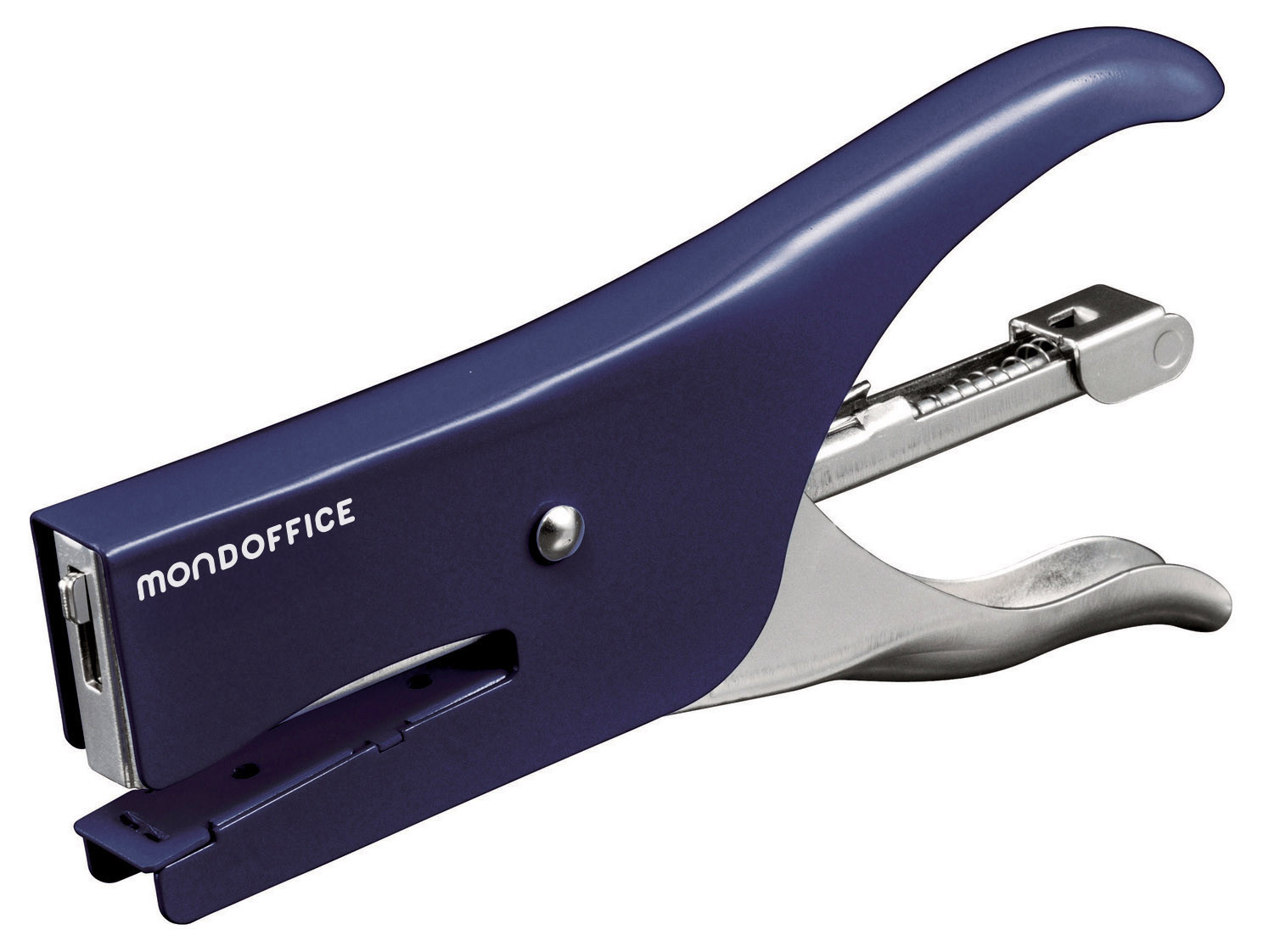 MONDOFFICE+Pince+Agrafeuse+Metal+-+Agrafes+N°25+-+Capacite+10+feuilles+-+Bleu