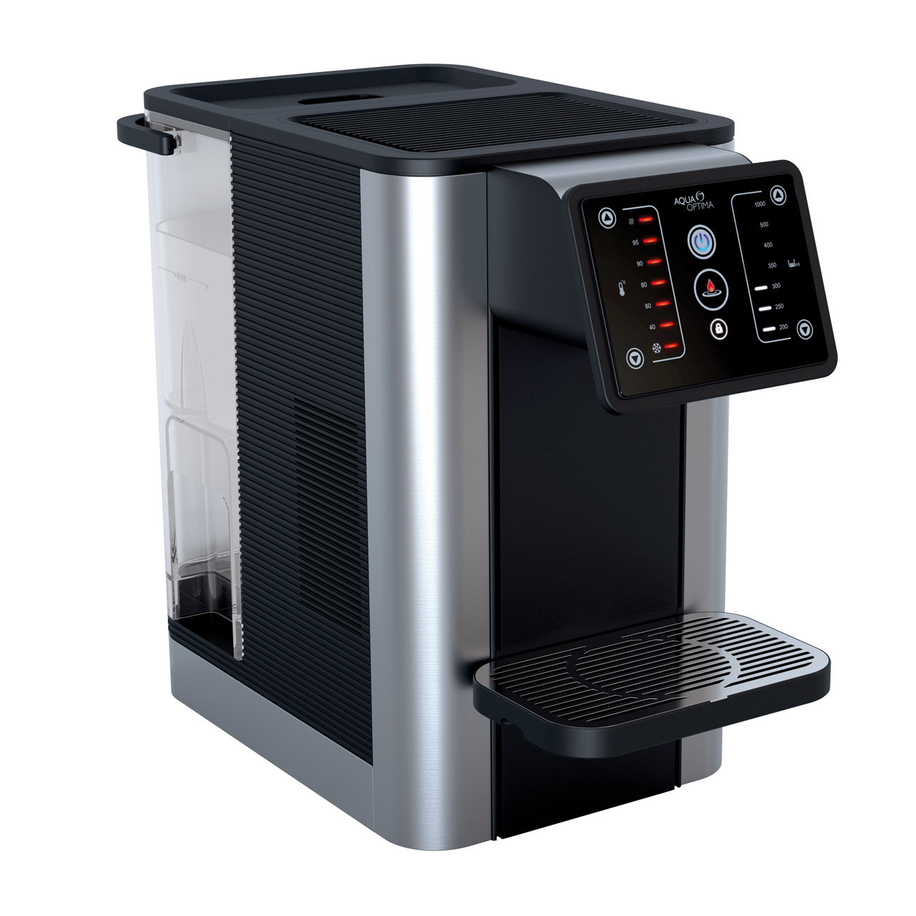 Distributeur d'eau chaude et fontaine à eau réfrigérée filtrée Aurora - 3,8 L