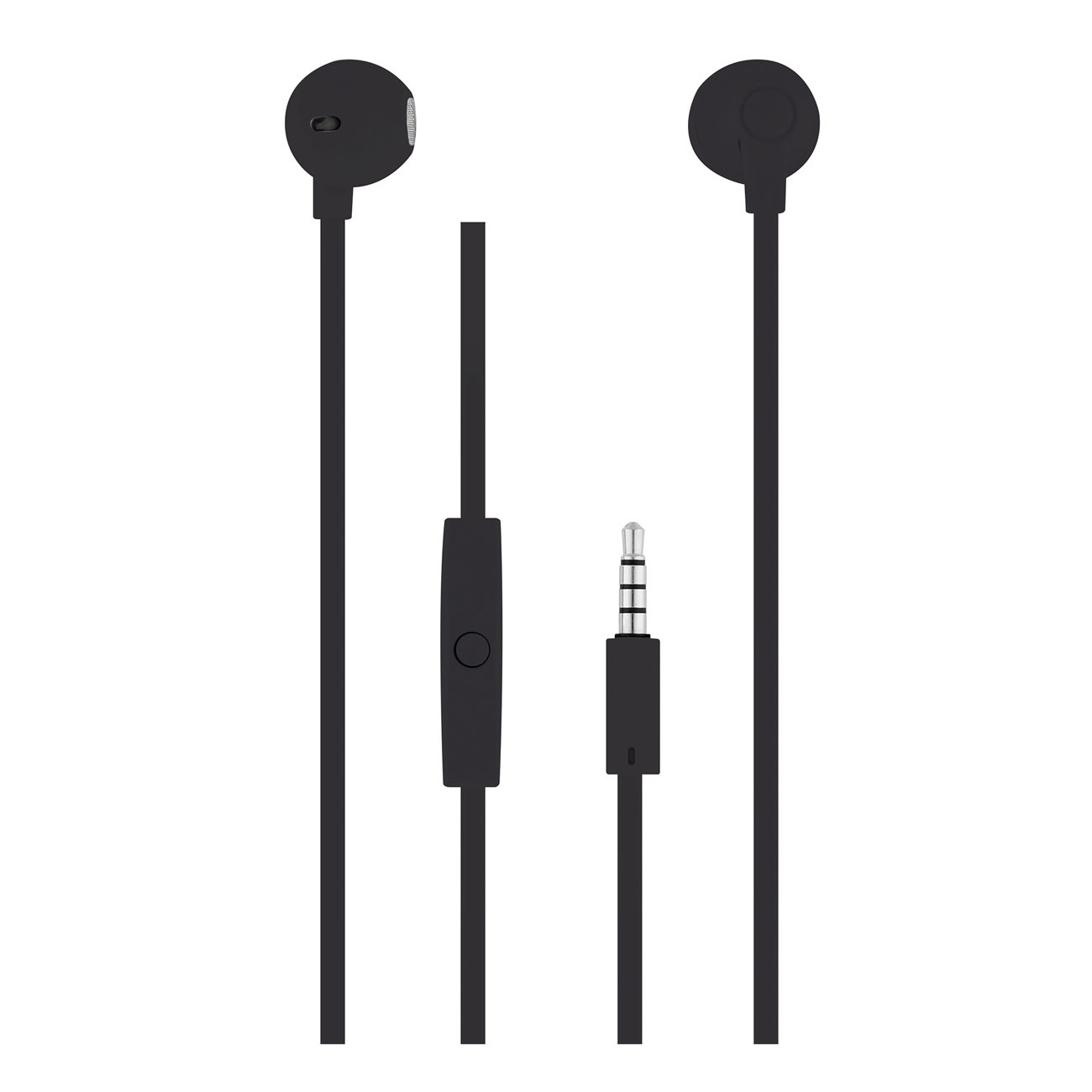 TNB Ecouteurs filaires SWEET - Connexion Jack 3,5 mm - Noir
