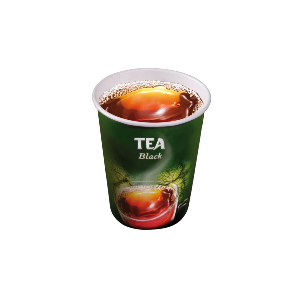 Papercup Gobelets operculs prdoss Th noir 20 cl - Lot de 25