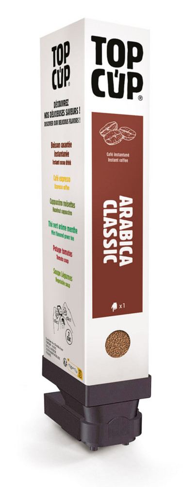 Top Cup Cartouche boisson instantane - Caf 100% Arabica - 105 doses