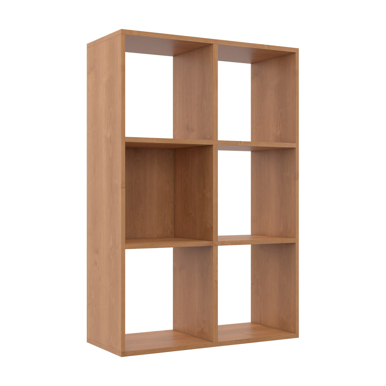 Bibliothèque multicases Classic - 6 cases - Aulne