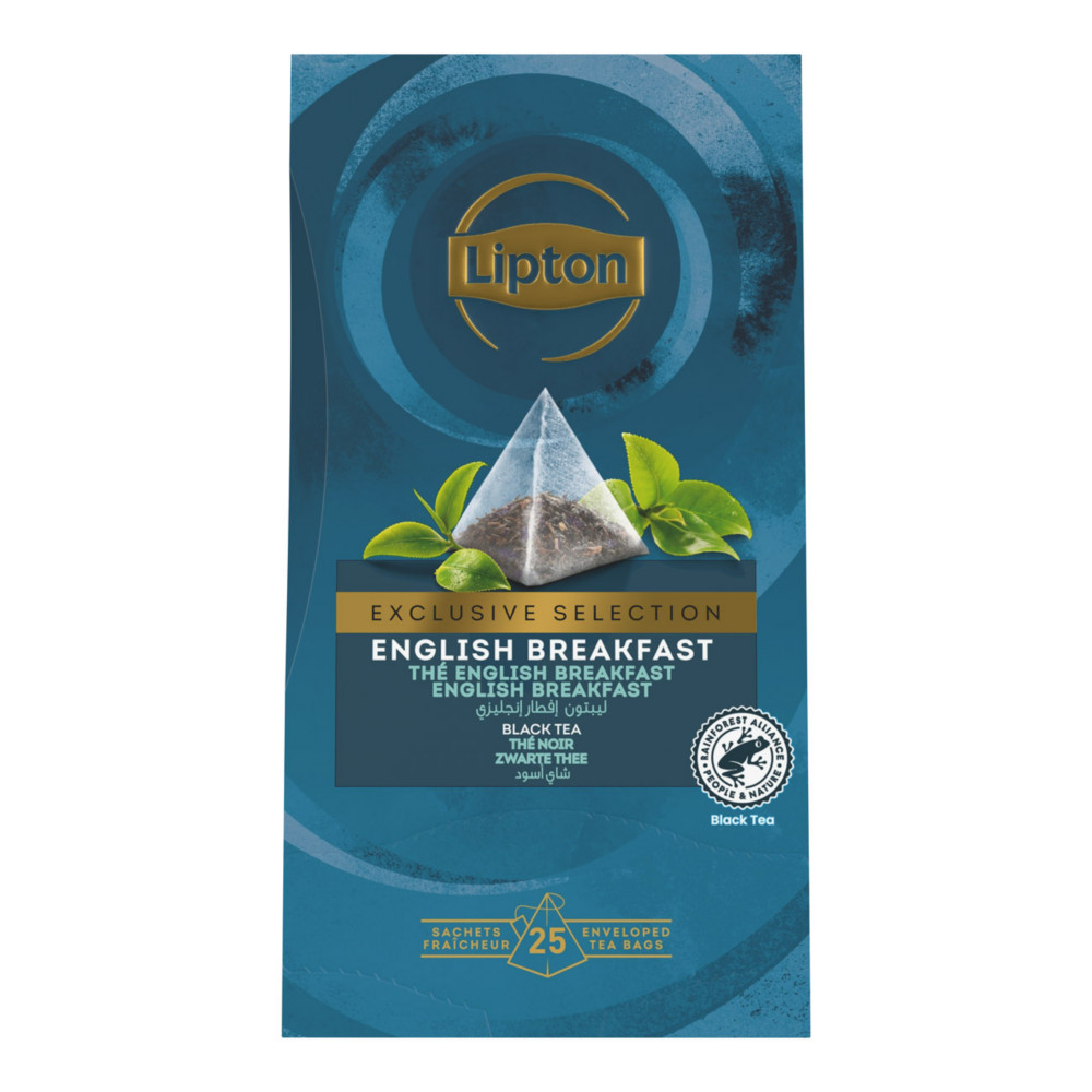 Lipton Exclusive Selection Th English breakfast - 25 sachets fracheur