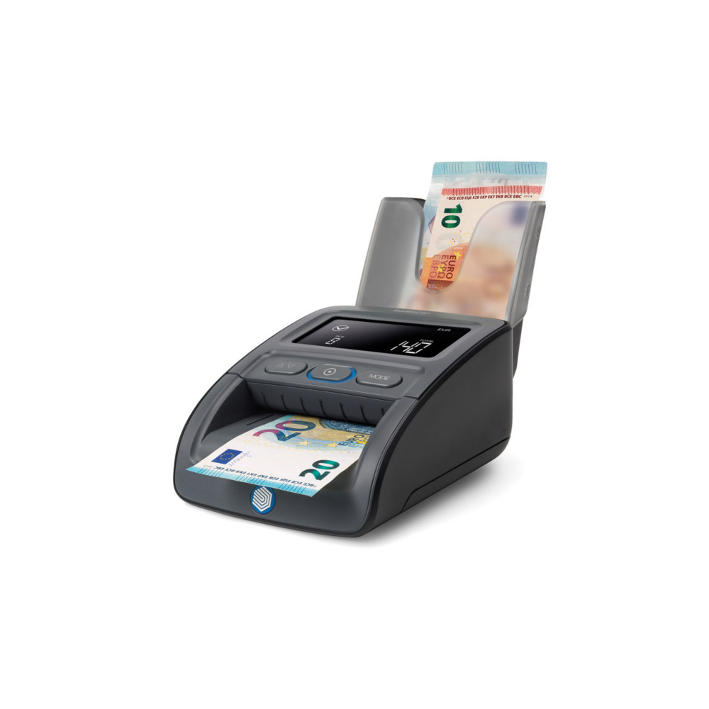Safescan Pack complet dtecteur de faux billets 155-S avec empileur de billets RS-100 - Batterie rechargeable LB-105 - Noir