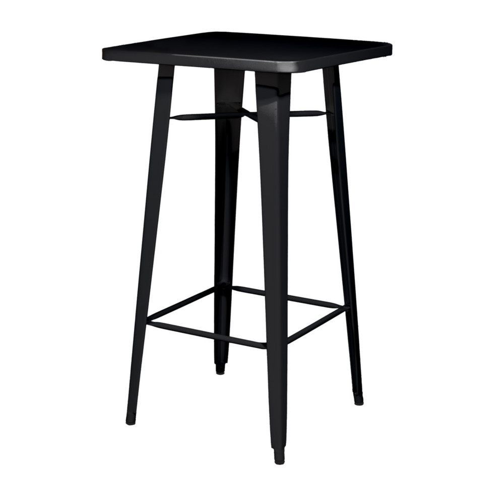 Meet Paperflow Table haute d'extrieur Urban en acier - Noir