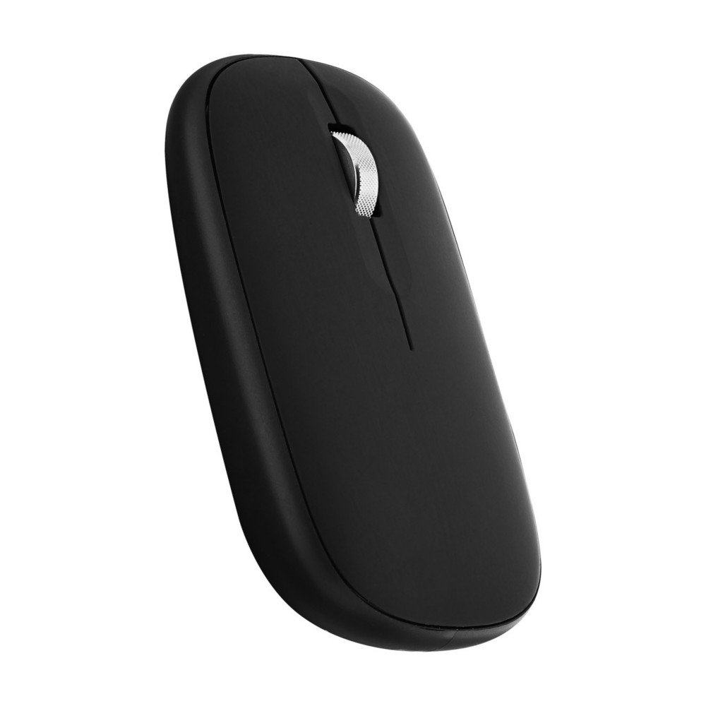 TNB Souris sans fil ambidextre 2 en 1  Iclick - Bluetooth et dongle USB - Noir