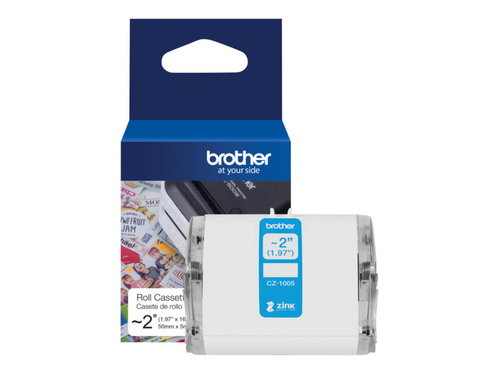 Brother Ruban d'tiquettes tout-en-couleur CZ-1005 - 50 mm x 5 m