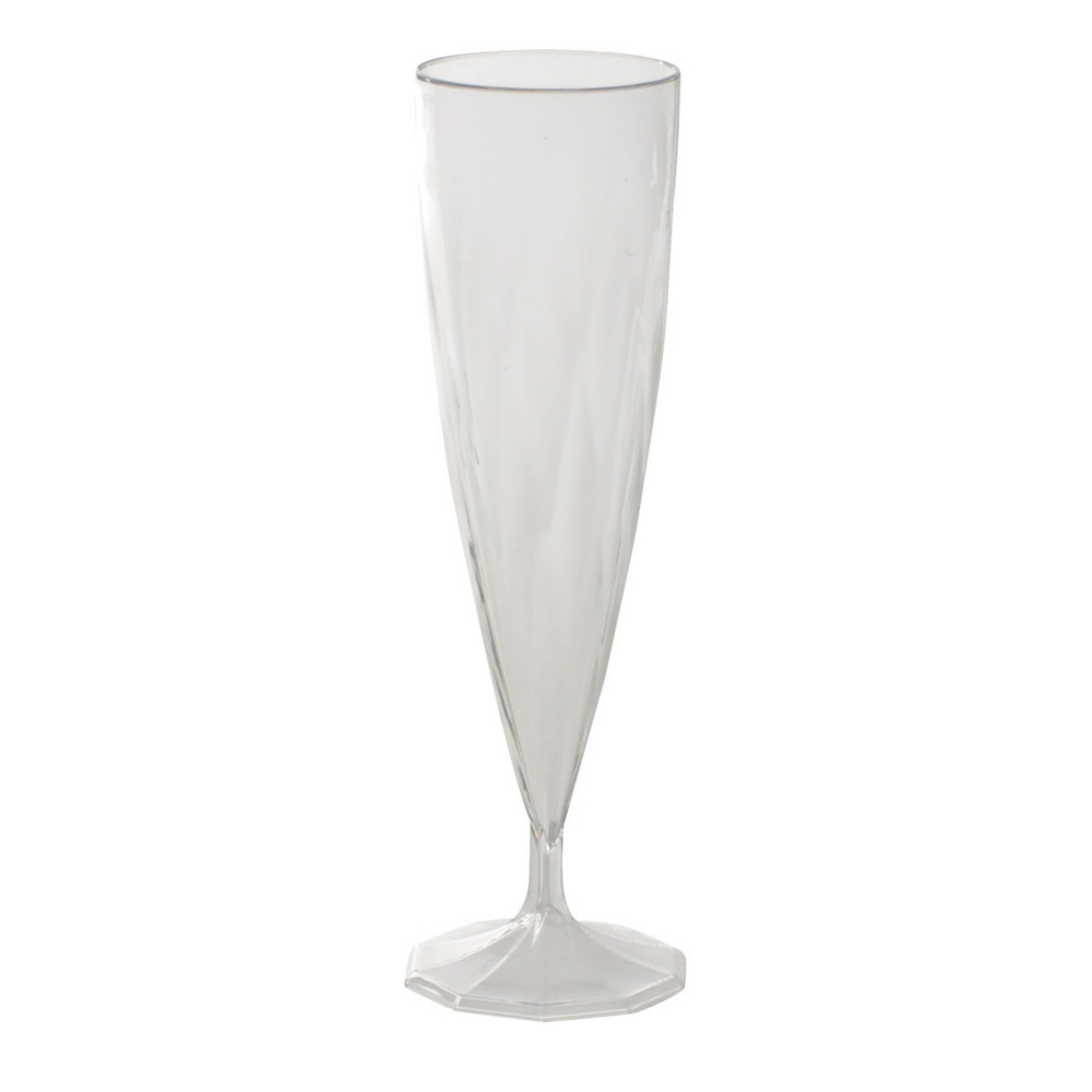 Flte  champagne rutilisable en plastique 13,5 cl - Lot de 10