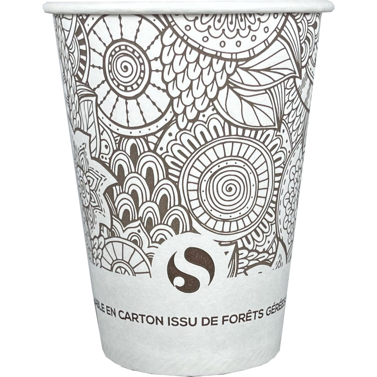 Gobelet en carton Quali-T-Cup 12 cl - Lot de 50