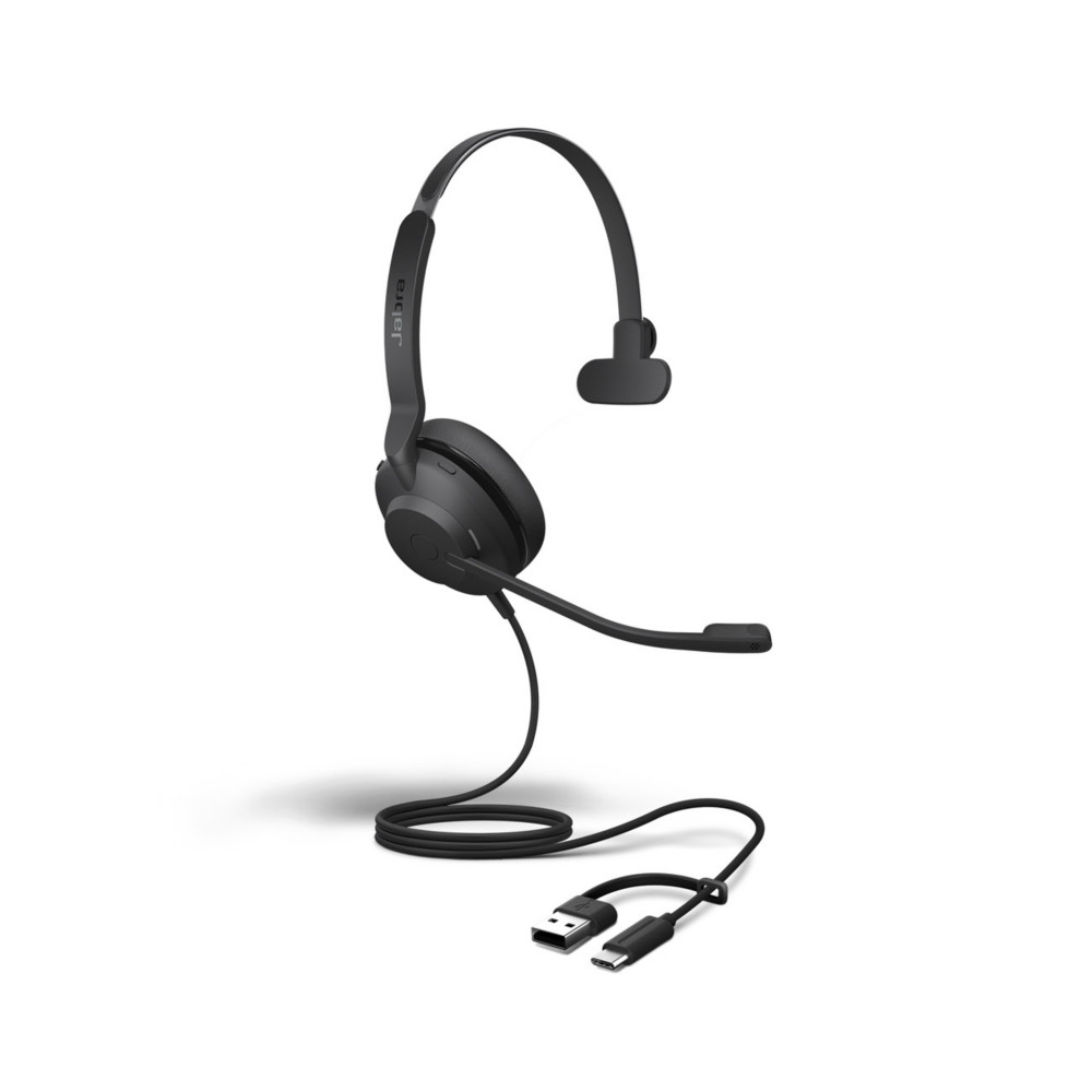 Jabra Evolve2 30 SE MS Mono Casque filaire USB-C / USB-A