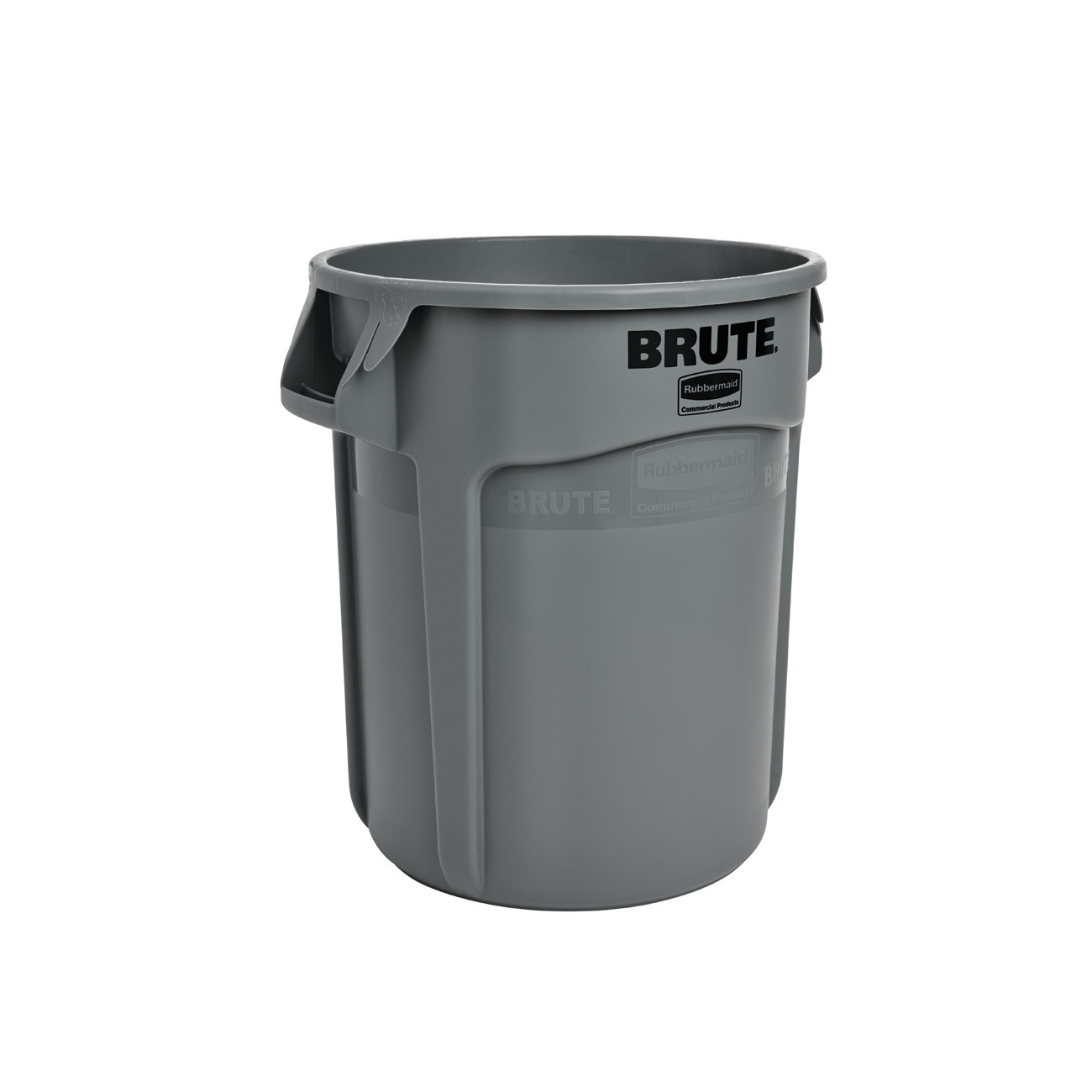 Rubbermaid Conteneur de déchets rond - 76l Gris
