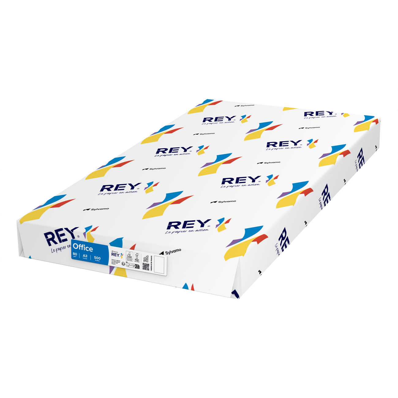 REY Papier A3 Office Ramette de 500 feuilles