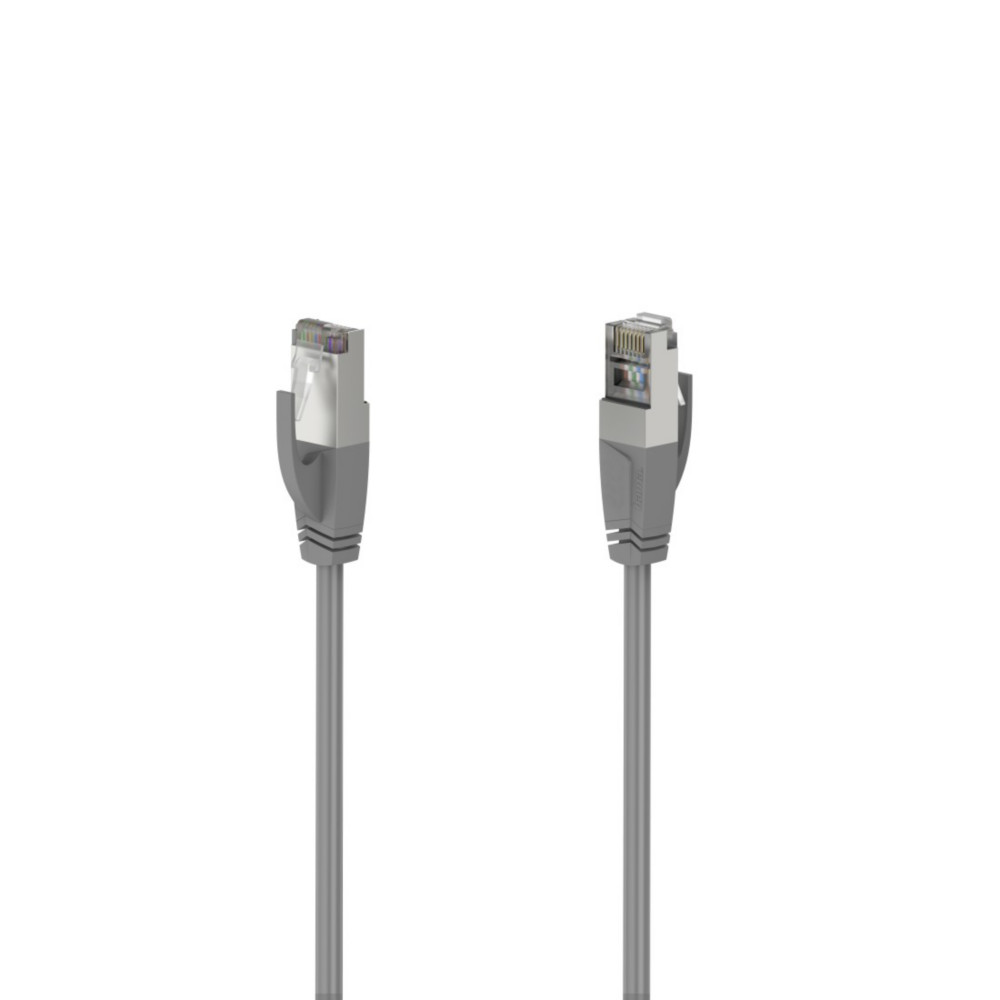 Hama Cble rseau RJ45 CAT 5e - 3 m - Gris