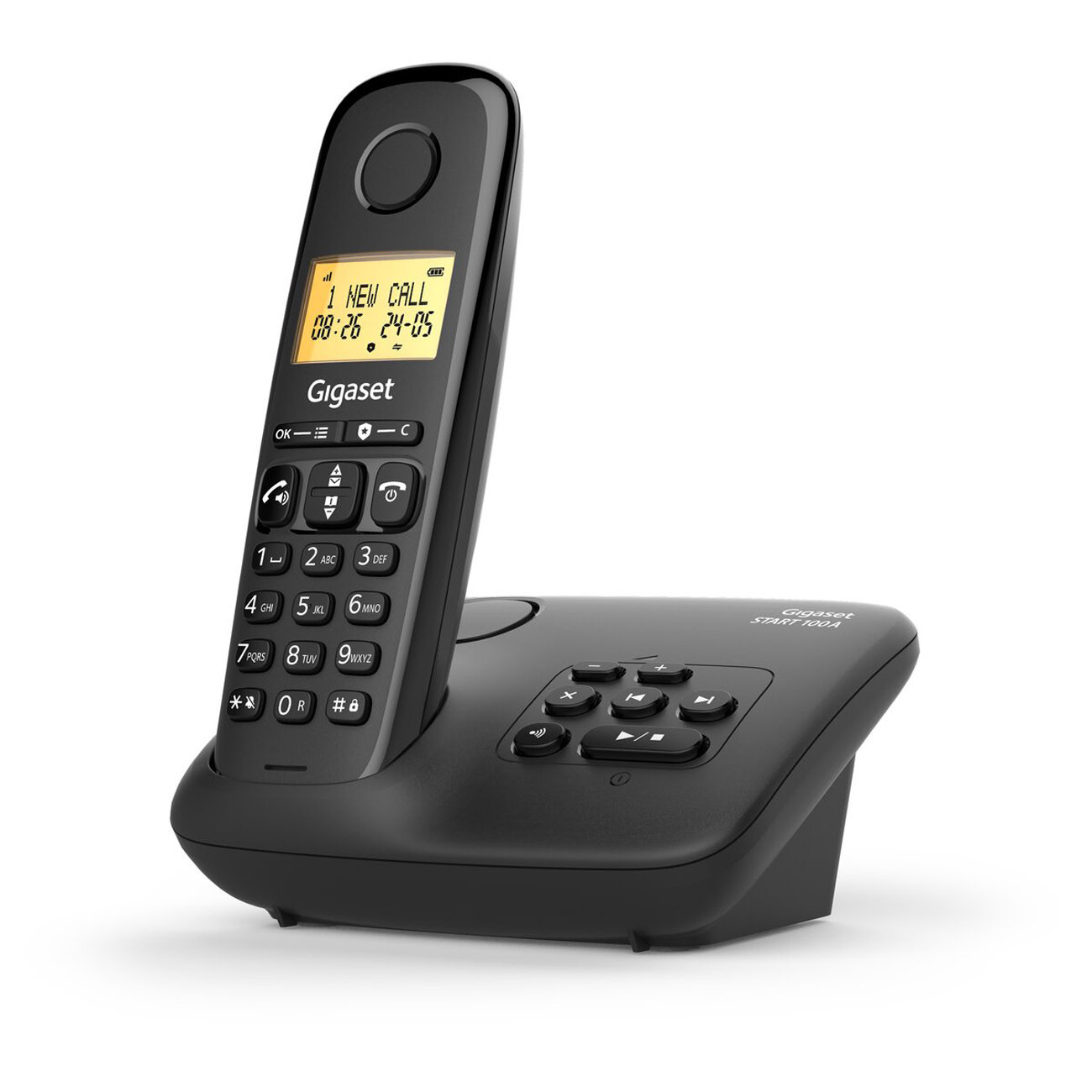 Téléphone Sans Fil Gigaset Basic 100A – Répondeur, Mains Libres, 50 Contacts - vue 7