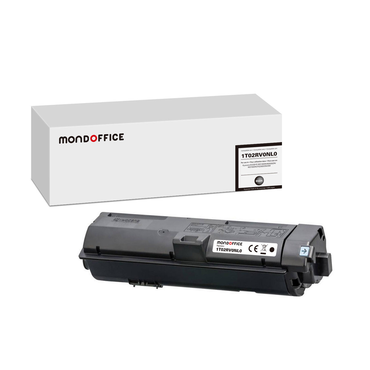 MONDOFFICE Toner compatible KYOCERA TK1150 - Noir
