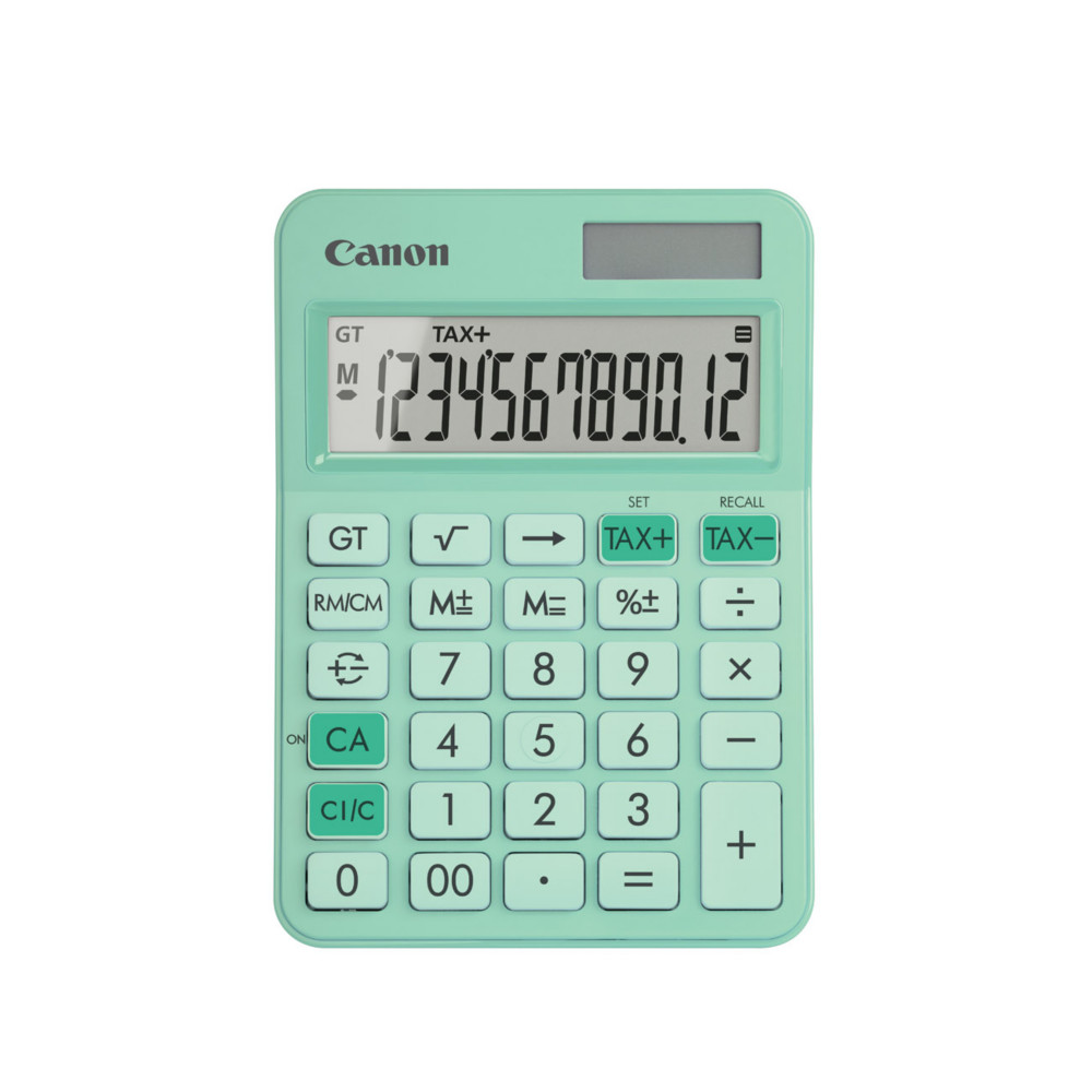 Canon Calculatricede bureau LS125KB - 12chiffres - Vert