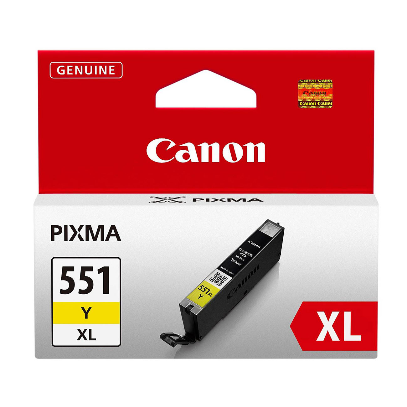 Canon CLI-551XL Cartouche d'encre authentique grande capacité 6446B001 - Jaune