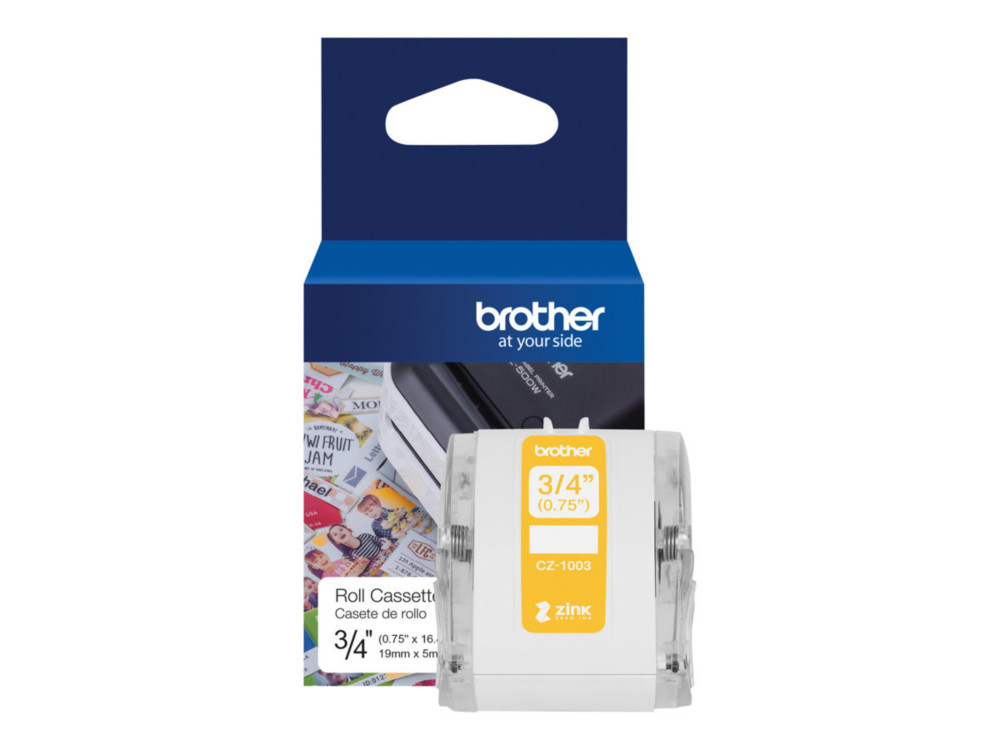 Brother Ruban d'tiquettes tout-en-couleur CZ-1003 - 19 mm x 5 m