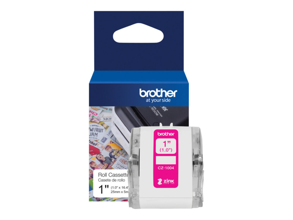 Brother Ruban d'tiquettes tout-en-couleur CZ-1004 - 25 mm x 5 m