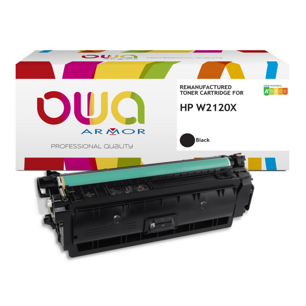 OWA Toner compatible HP 212X - W2120X - K18650OW - Haute capacit 13 000 pages - Noir