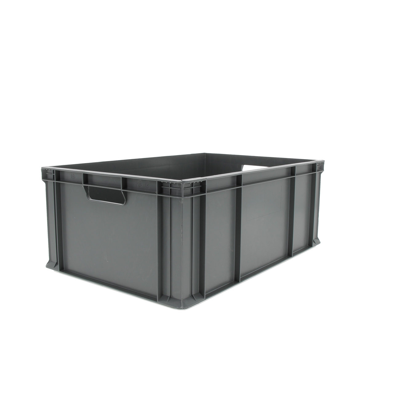 VISO Bac de rangement 600 x 400 x 230 mm gerbable polypropylène 37 L - Gris anthracite
