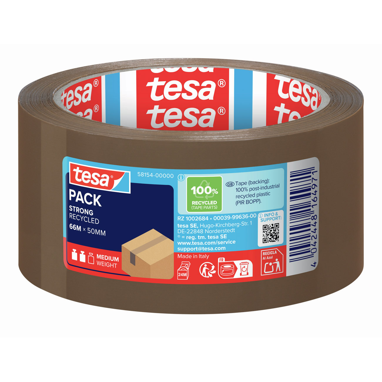 tesa® Tesapack Eco & Strong bande d'emballage havane