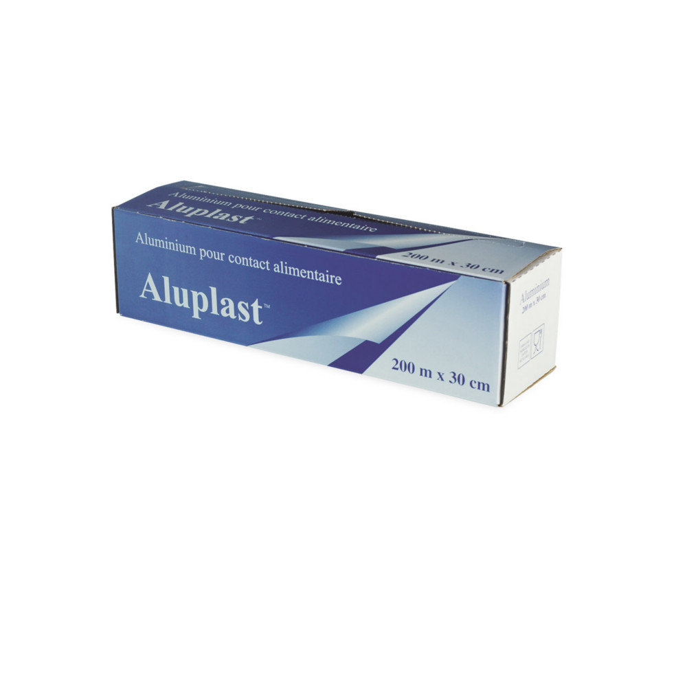 Aluminium alimentaire en bote distributrice - 200 m x 30 cm