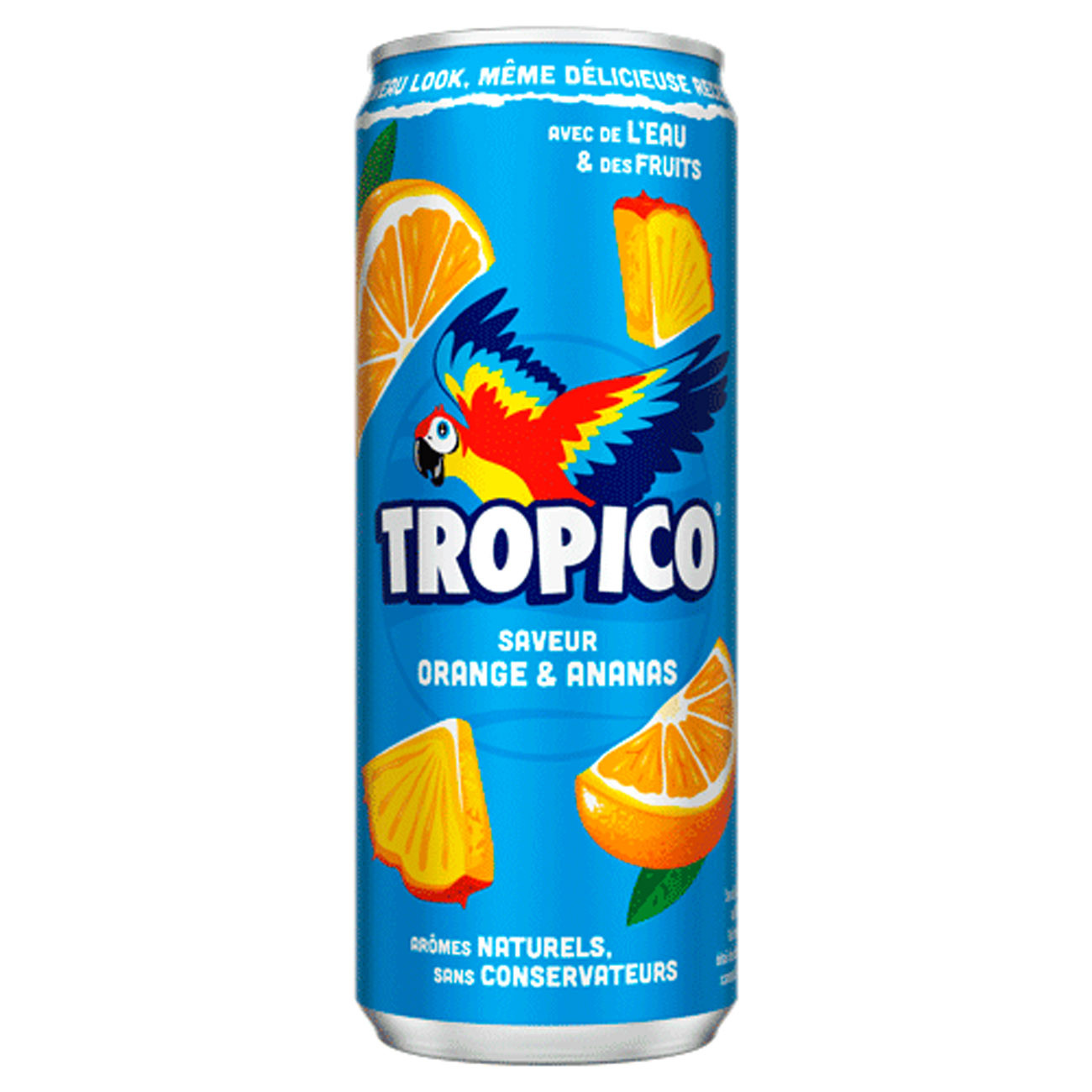 Tropico & Ananas Canette de format slim Lot de 24 canettes de 33 cl