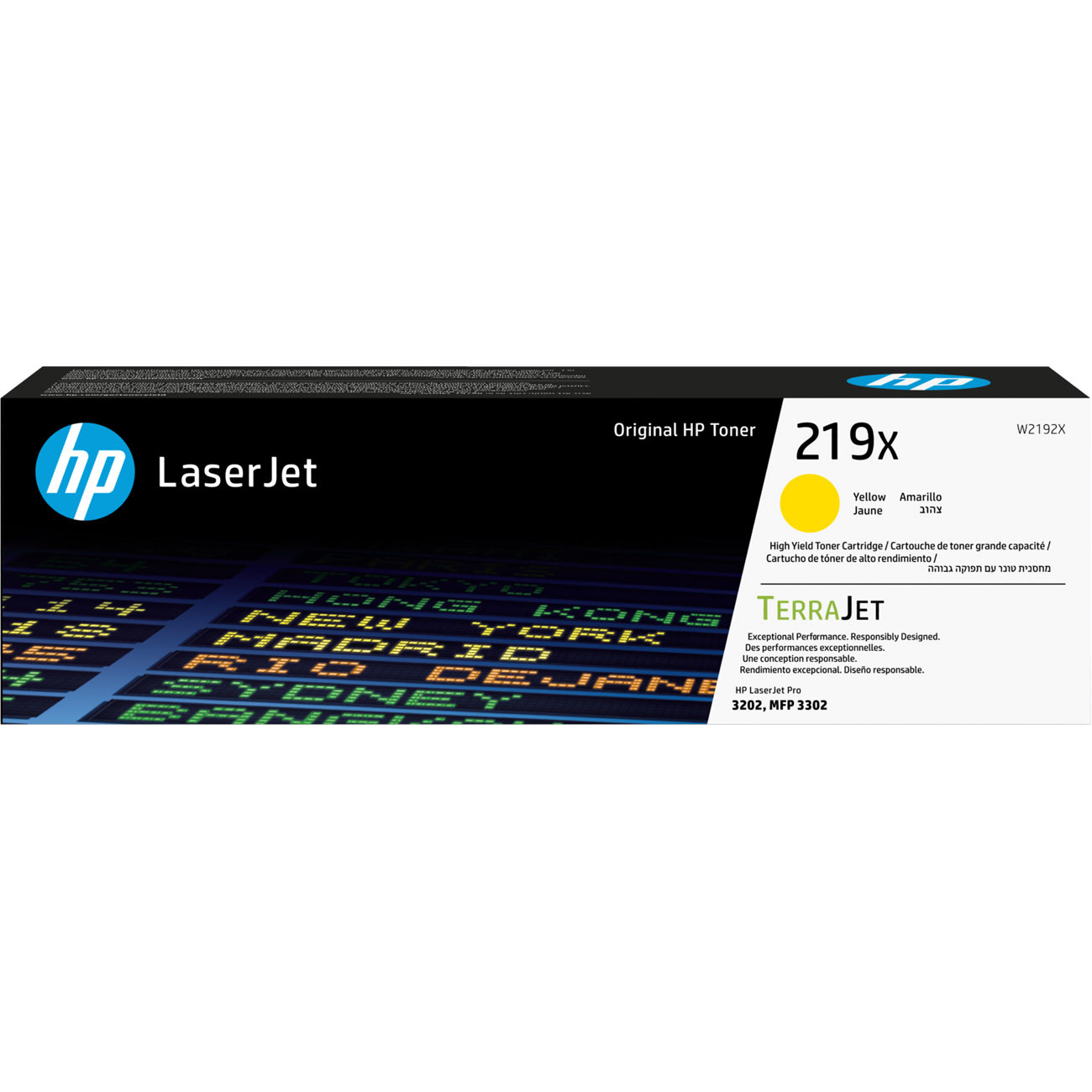 HP 219X Toner authentique grande capacité W2192X - Jaune