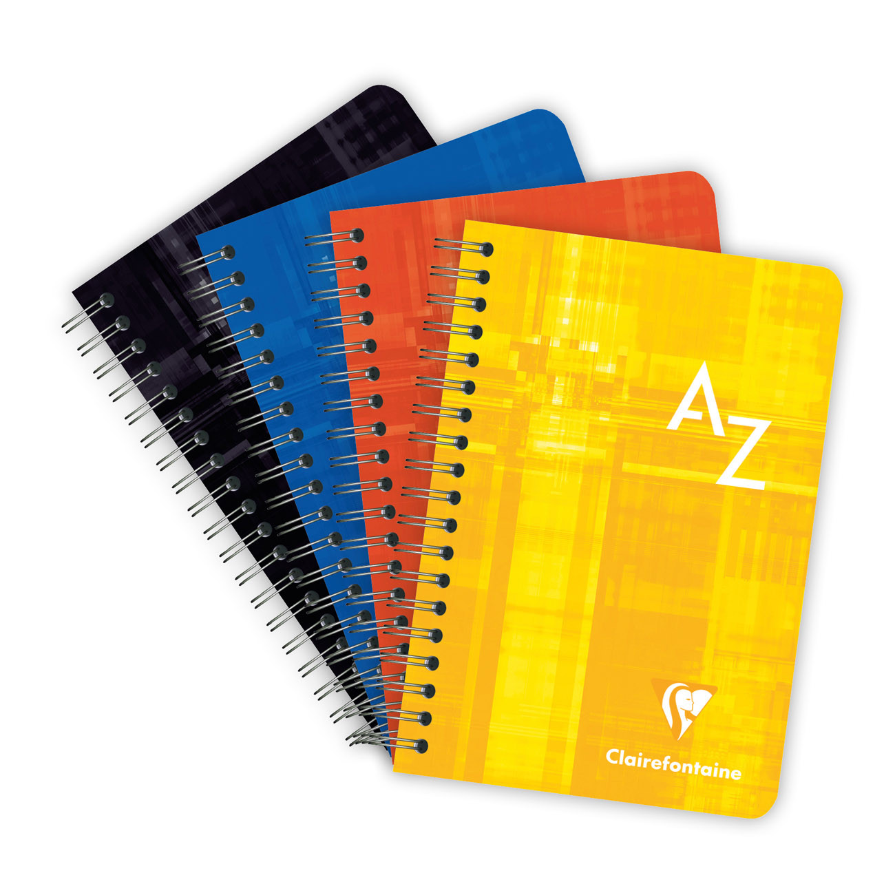 Clairefontaine+Repertoire+à+spirales+9,5+x+14+cm+-+100+pages+-+90g+-++Quadrille+5x5